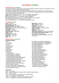 Curso básico de italiano