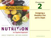 Designing a Healthful Diet: Understanding Nutrition Labels and Guidelines - Prof. Rebecca 
