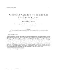 Circular Nature of Integers: Modular Arithmetic and Loops