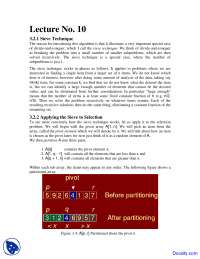 Sieve Technique - Design and Analysis - Study Notes - Docsity