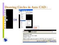Options of Circle Command - Computer Aided Design - Lecture Slides ...