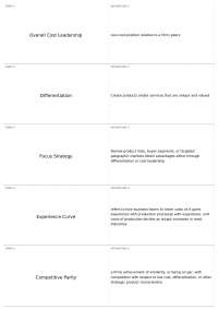 Exam 2, part 2 | MGT 409 - Business Pol & Strategic Mgt