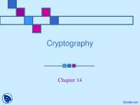 Cryptography - Network Security Fundamentals - Lecture Slides