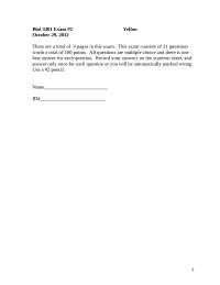 32 Questions with Solutions for Genetics - Exam 2 | BIOL 3301