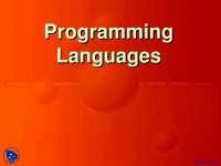 List Processing Language - Programming Languages - Lecture Slides