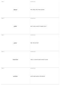 der words and possesive pronouns | GRMN 2001 - Intermediate German I