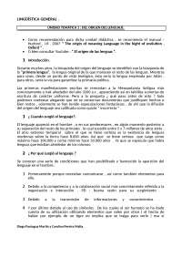 Lingüística Tema 1