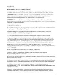 Análisis de datos sanguíneos - Prácticas - Biofarmacia y Farmacocinética - Farmacia
