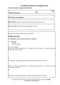 Plano de Ensino e Tratamento Domiciliar em Microbiologia para Estudantes de Enfermagem 201