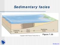 Sedimentary Facies - Dynamic Earth - Lecture Slides - Docsity