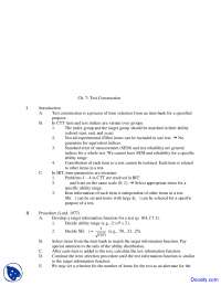 Test Construction - Basic Statistics for Behavioral Sciences - Lecture Notes