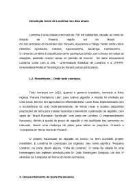 Introdução breve de Londrina nos dias atuais