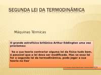 segunda lei da termodinmica 