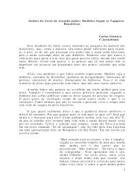 Texto 25 - Análise do texto de Arnaldo Jabor