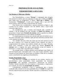 Aulas Termodinâmica EFOMM