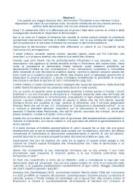 LA DEMOCRAZIA DEGLI ALTRI - Appunti di Teoria Sociale