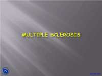 Multiple Sclerosis - Introduction to Neurology - Lecture Slides