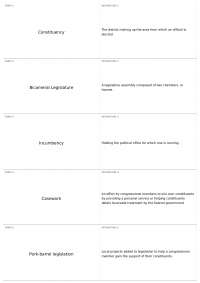 Final Exam | PLS 100 - Intro to American Politics