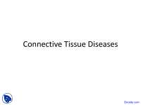Systemic Lupus Erythematosus - Dermatology - Lecture Slides
