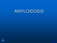 Introduction to Amyloidosis - Introduction to General Medicine - Lecture Slides