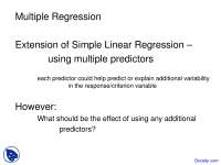 Multiple Regression - Research Design and Quantitative Methods ...
