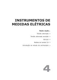 Instrumentos de medidas eletricas