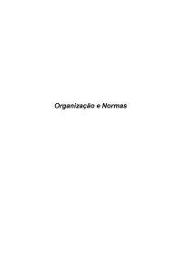 Organização e Normas