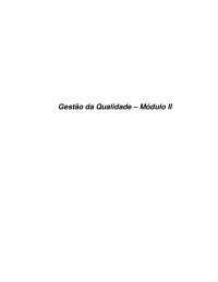 Gestão da qualidade 2