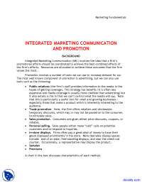 Promotion and Communication - Basic Marketing - Lecture Notes | Study ...
