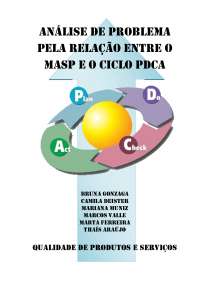 Análise de Problema pela Relação entre MASP e o ciclo PDCA