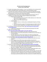 Social Psychology Exam 3 Study Guide: Prejudice, Stereotyping, Discrimination, Gender Gap,