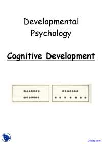piaget studied cognitive development by