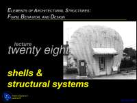 Structural Systems - Elements of Architectural Structures - Lecture ...
