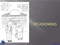 Reasoning - Cognitive Developmental Psychology - Lecture Slides - Docsity