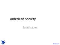 Weber's Analysis of Class, Race, Gender: Status Attainment and Mobility