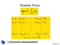 Shadow Prices - Introduction to Operations Research - Lecture Slides