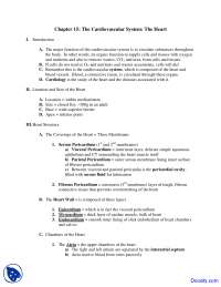 Cardiovascular System Heart - Human Anatomy and Physiology - Lecture ...