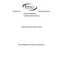 Projeto Diga Não ao Bullyng
