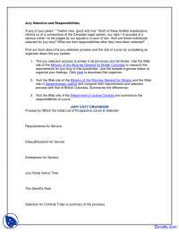 Jury Selection and Responsibilities - Criminal Law - Lecture Notes ...