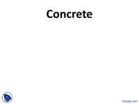 Concrete - Mechanics - Lecture Slides