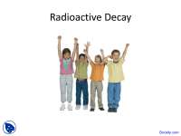 Understanding Radioactive Decay: Neutron-Proton Ratio and Stability of Nuclei