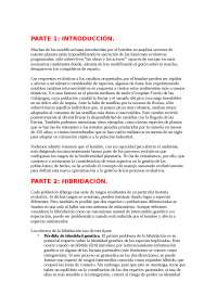 PARTE 1: INTRODUCCIÓN Muchas de las modificaciones introd