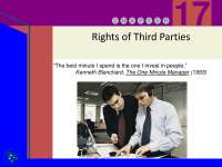 Rights of Third Parties in Contracts: Assignments, Delegation, and Beneficiaries