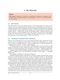 Fluidised Bed Combustion - Bureau of Energy Efficiency - Lecture Notes