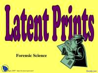 Fingerprint Analysis: Collecting and Developing Latent Prints