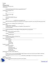 Pathology - Forensic Science - Lecture Notes