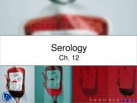 Serology - Forensic Science - Lecture Slides