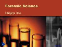 Introduction - Forensic Science - Lecture Slides