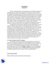 Society - Environment and Business - Lecture Notes