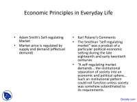 Economic Principles in Everyday Life - Sociology in Economic Life - Lecture Slides